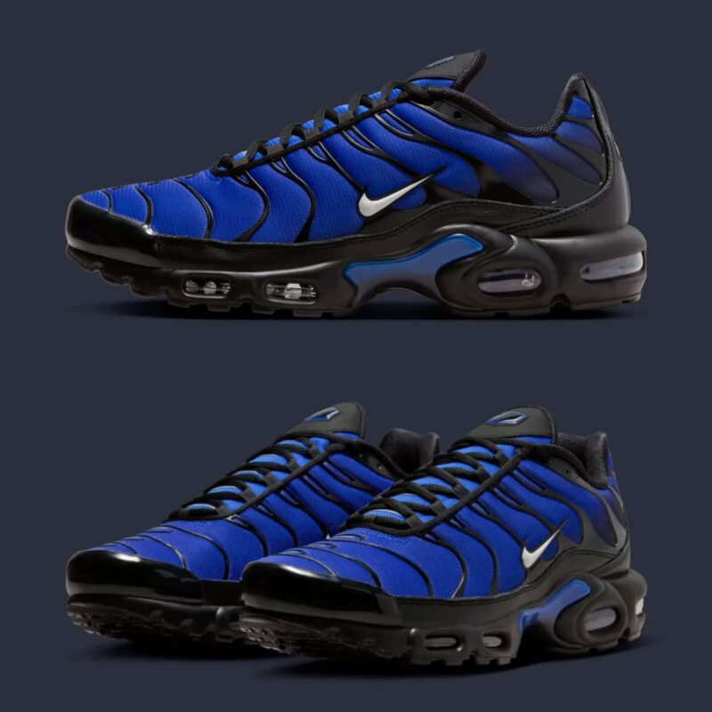 Nike TN Air Max Plus in Racer Blue/Black is set to be released on July 12th