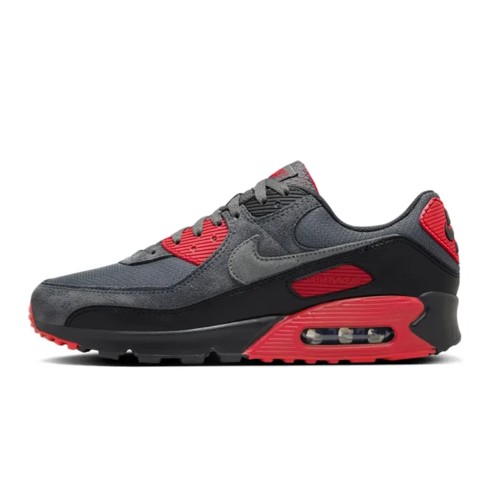 Nike Air Max 90 Grey Black Red