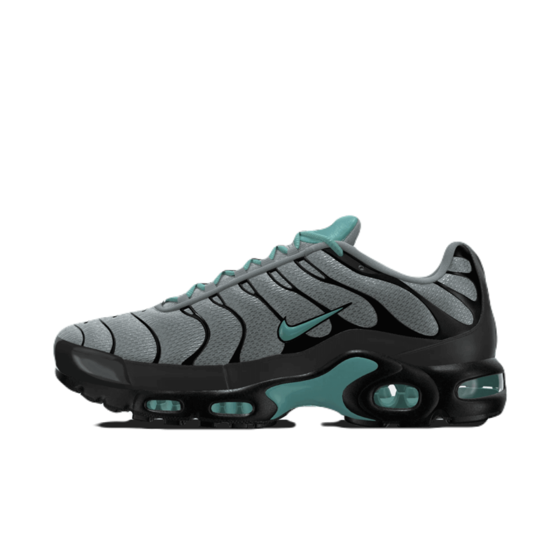 Nike TN Air Max Plus By You Grey Turquoise