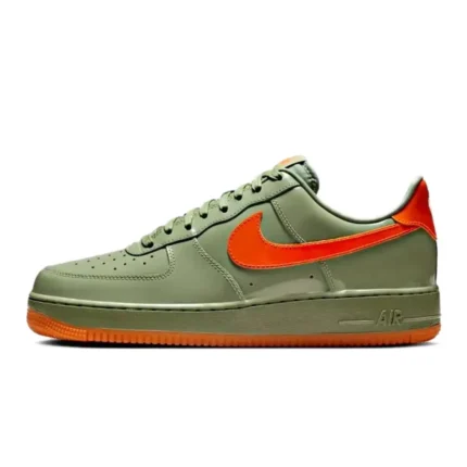 Nike Air Force 1 Low Premium Oil Green Orange