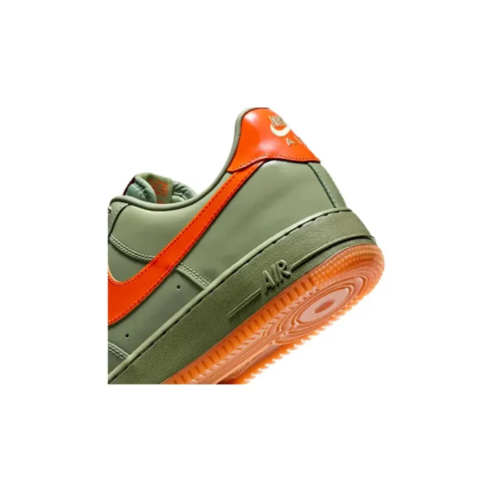 Nike Air Force 1 Low Premium Oil Green Orange