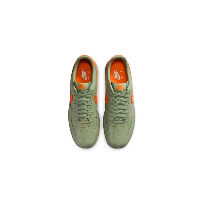 Nike Air Force 1 Low Premium Oil Green Orange