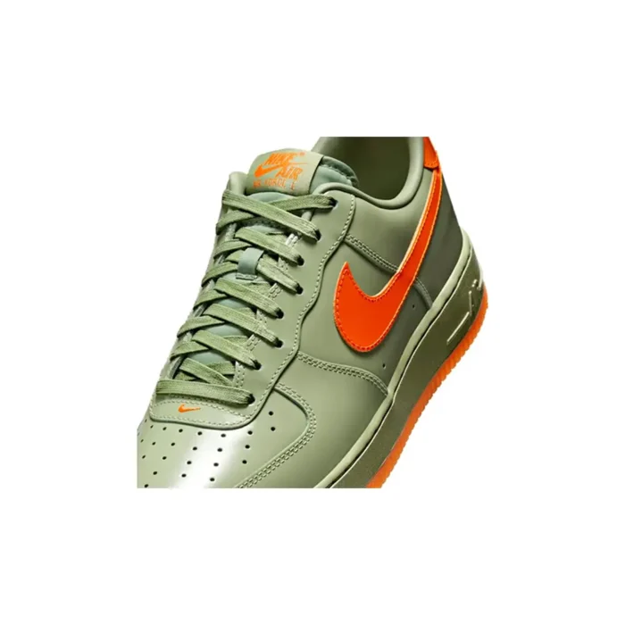 Nike Air Force 1 Low Premium Oil Green Orange