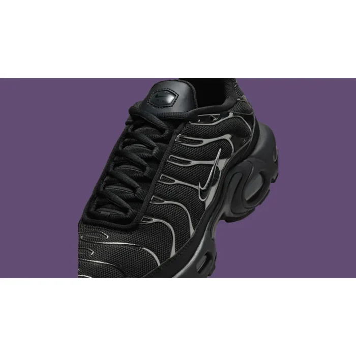 Nike TN Air Max Plus Black Metallic Silver