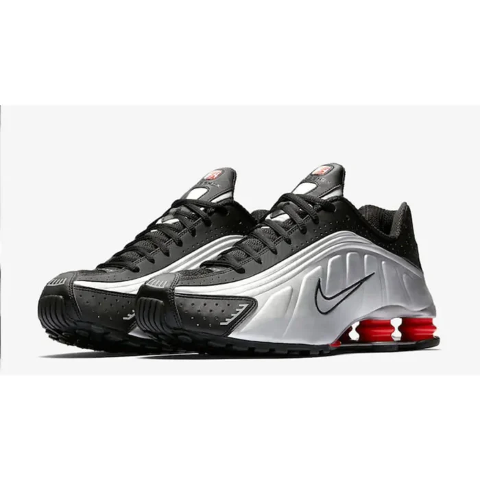 Nike Shox R4 Silver Red