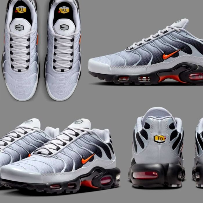 NEW Nike TN Air Max Plus Picante Red Wolf Grey