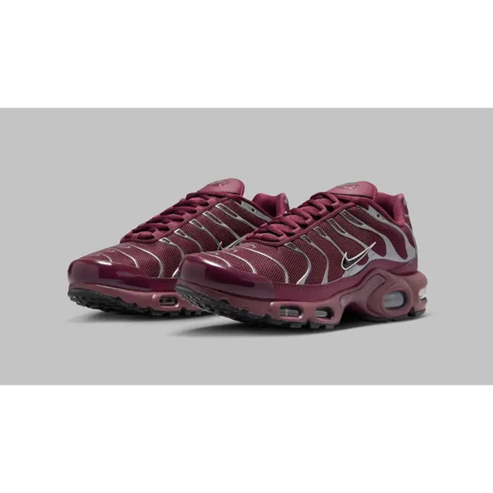 Nike TN Air Max Plus Burgundy Silver