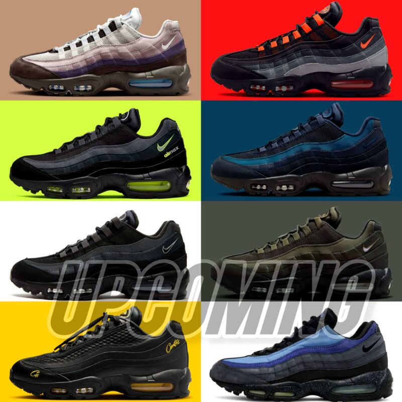 Big Drop Upcoming Nike Air Max 95 OG List for 2024