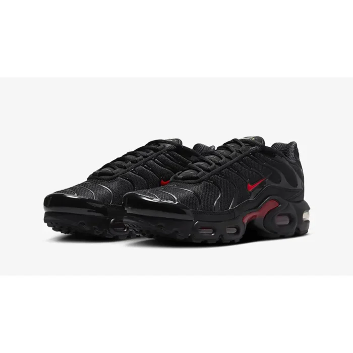 Nike TN Air Max Plus GS Black Metallic University Red