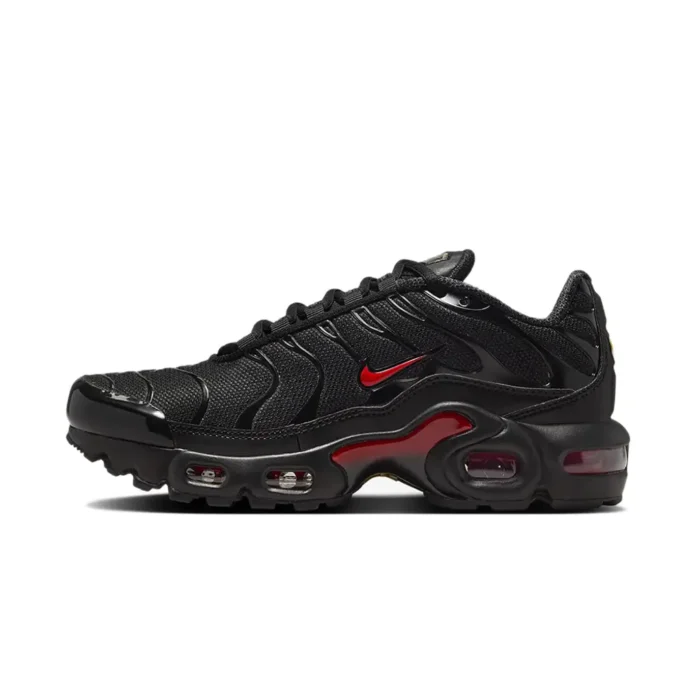 Nike TN Air Max Plus GS Black Metallic University Red