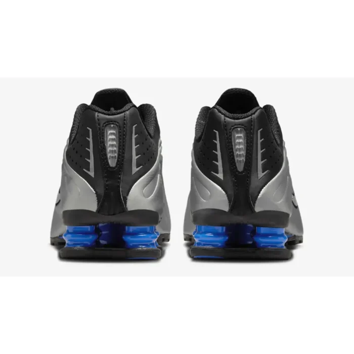 Nike Shox R4 Metallic Silver Black