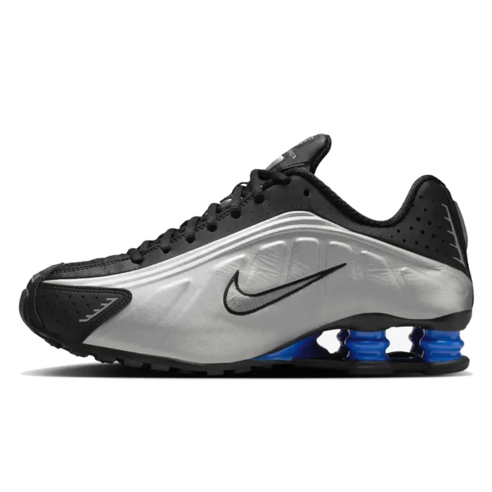 Nike Shox R4 Metallic Silver Black