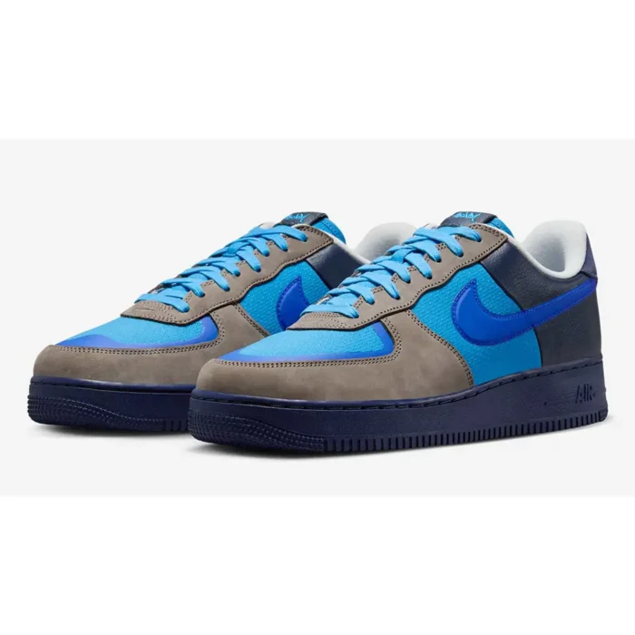 Stash x Nike Air Force 1 Low Soft Grey Harbour Blue