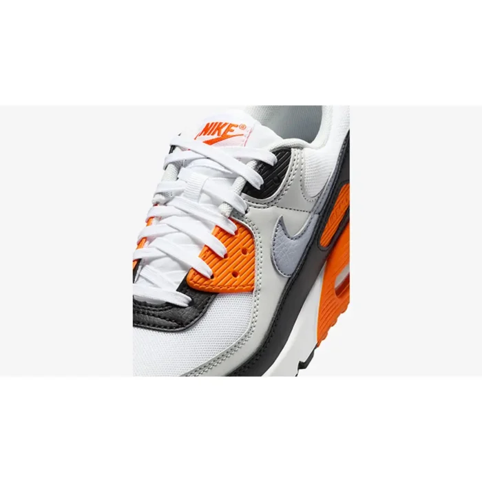 Nike Air Max 90 White Black Orange