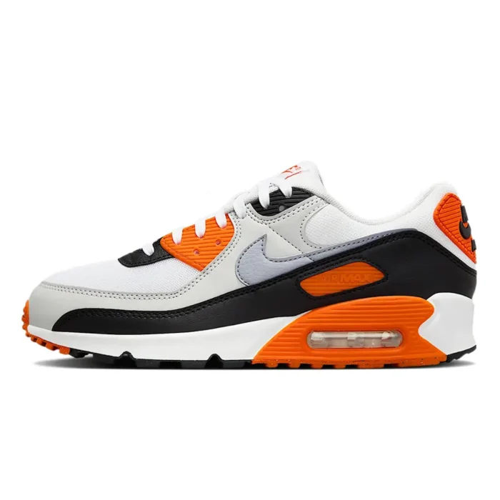 Nike Air Max 90 White Black Orange