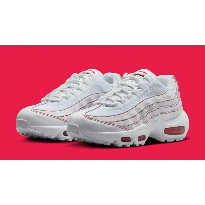 Nike Air Max 95 Recraft White Red