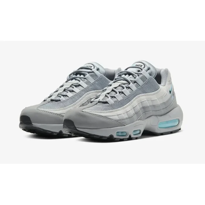 Nike Air Max 95 Retro Logo Grey Aqua