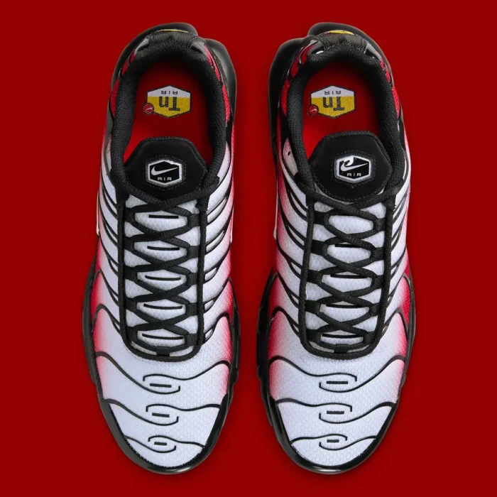 This Nike Air Max Plus captures the Deadpool vibes perfectly for spring