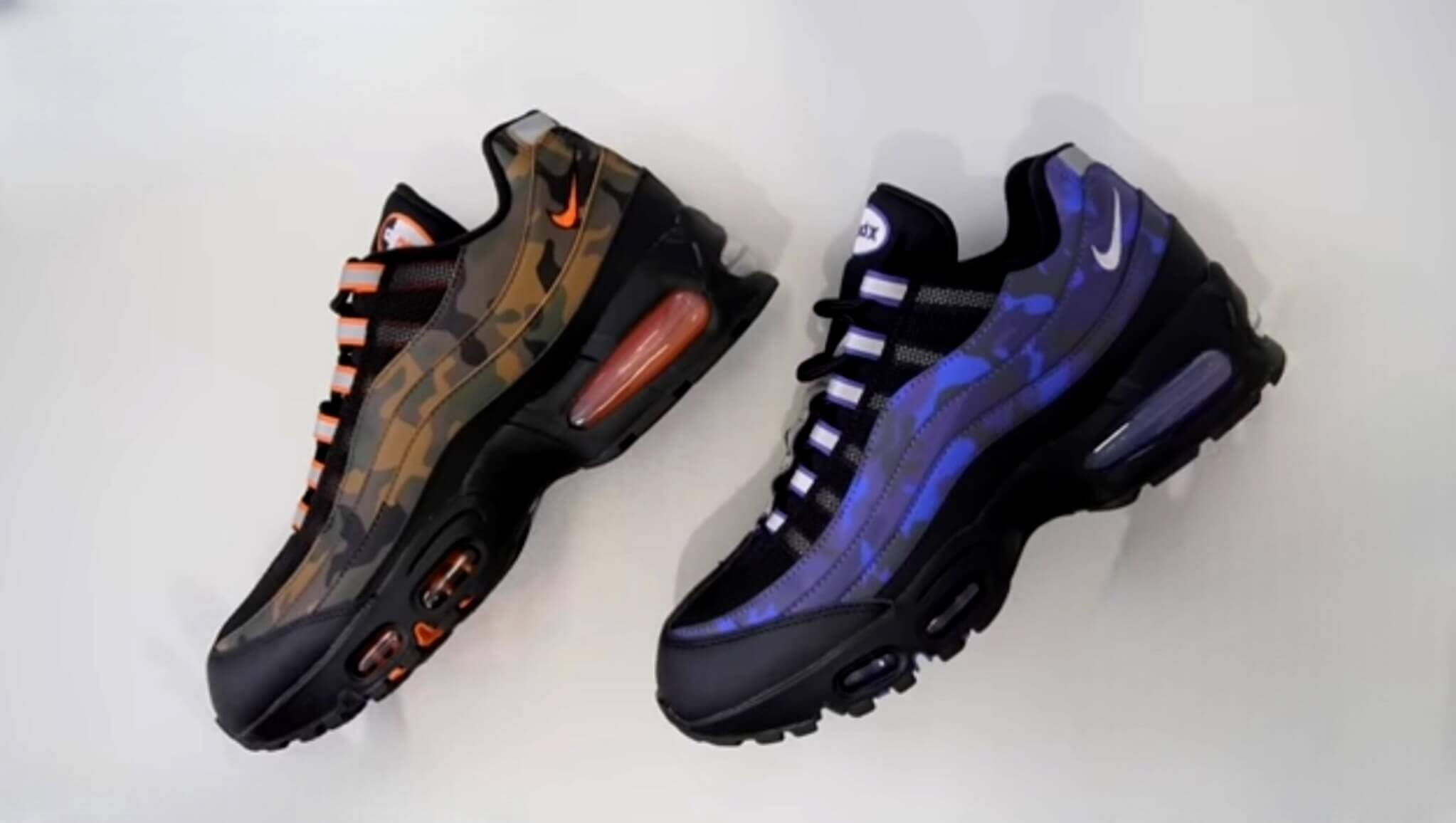 Two OG Camo Print Nike Air Max 95s Dropping This Week