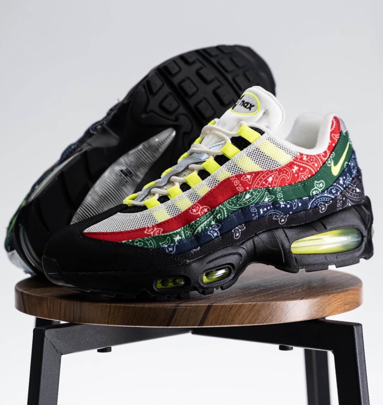 Nike Air Max 95 OG Big Bubble Paisley Neon Drops This Week