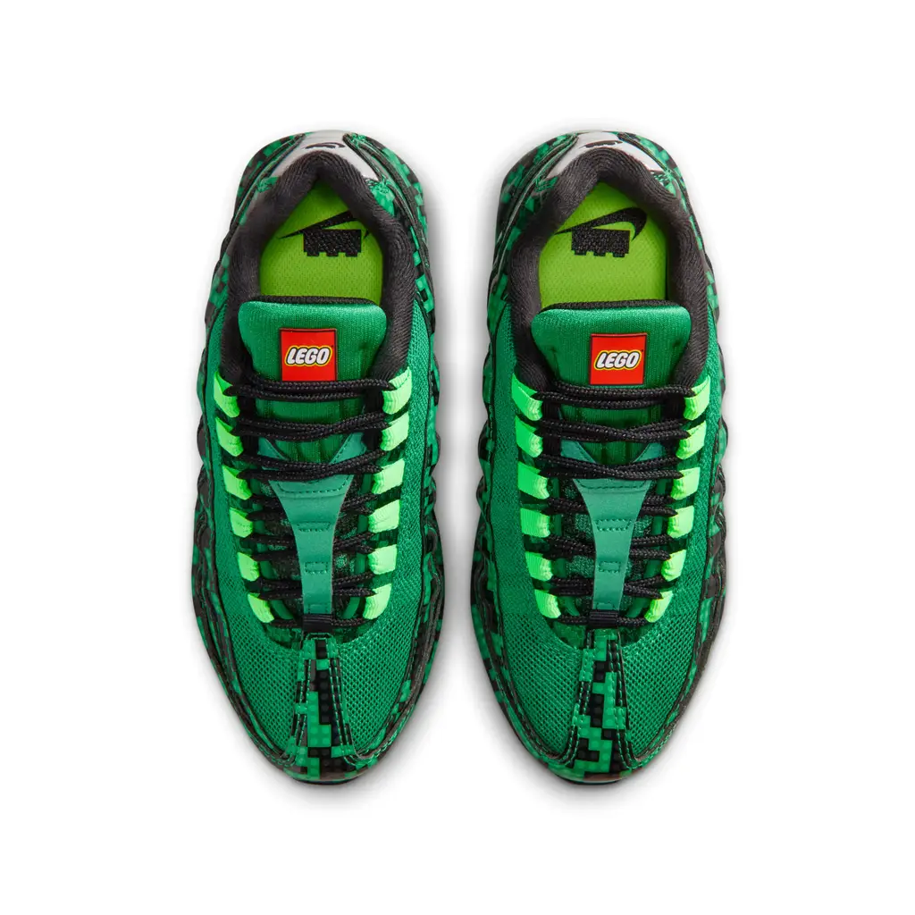 LEGO x Nike Air Max 95 GS Lucky Green LEGO x Nike Air Max 95 GS Lucky Green