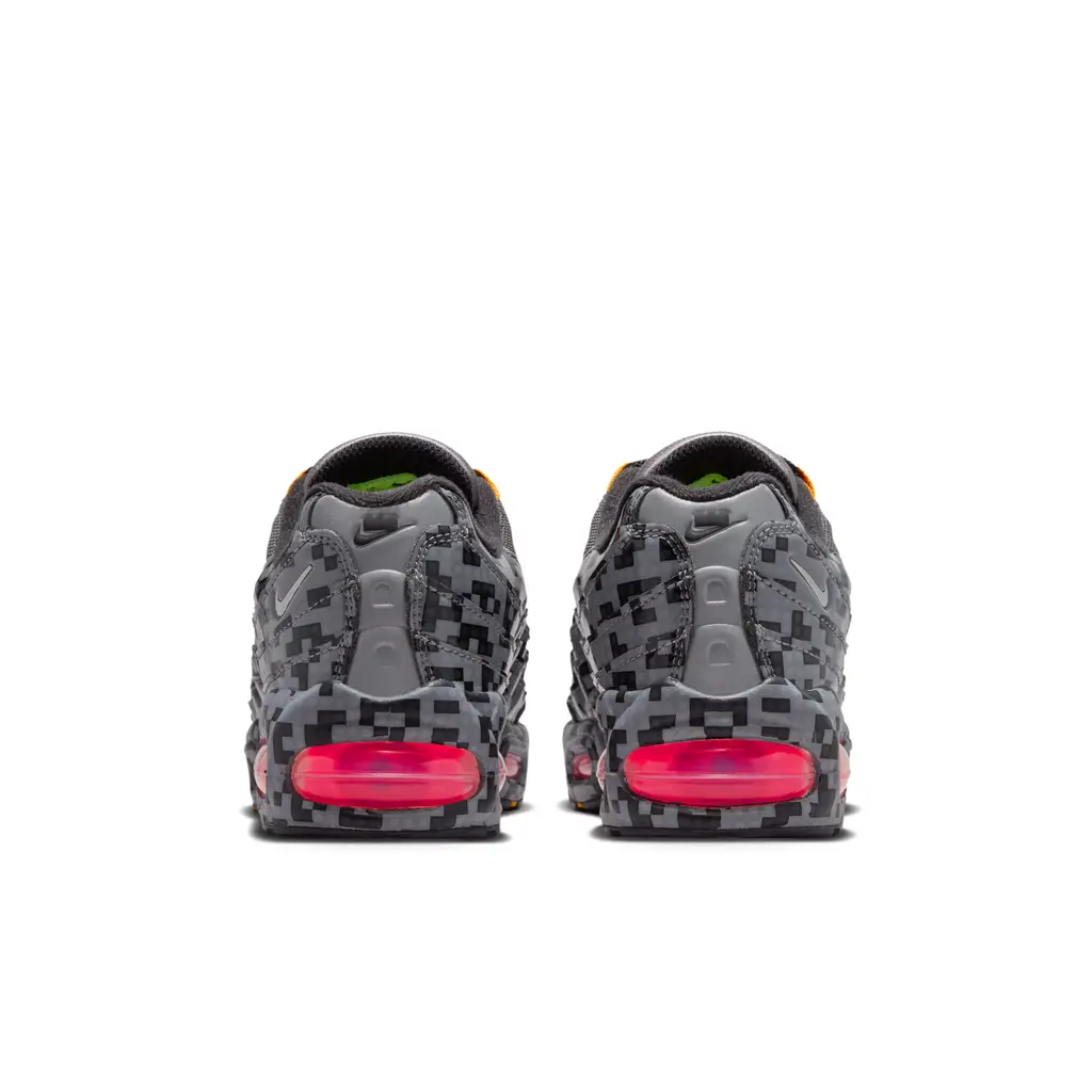 LEGO x Nike Air Max 95 GS Pixel Grey Black LEGO x Nike Air Max 95 GS Pixel Grey Black