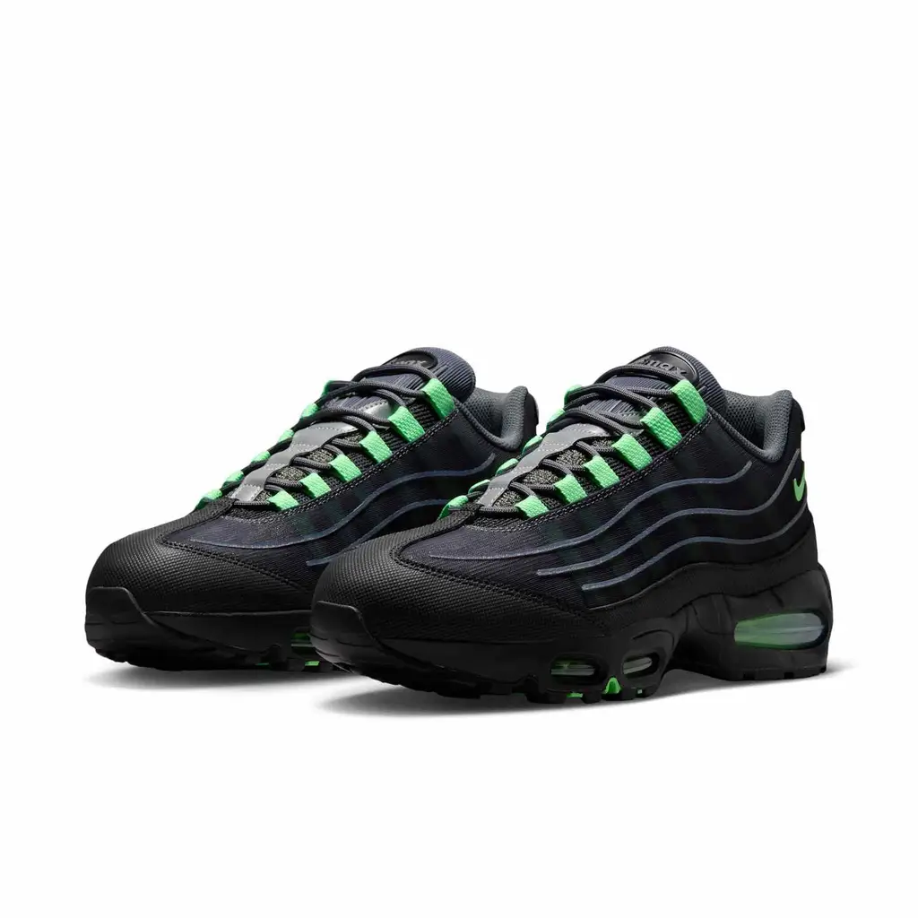 Nike Air Max 95 Big Bubble Black Illusion Green Nike Air Max 95 Big Bubble Black Illusion Green