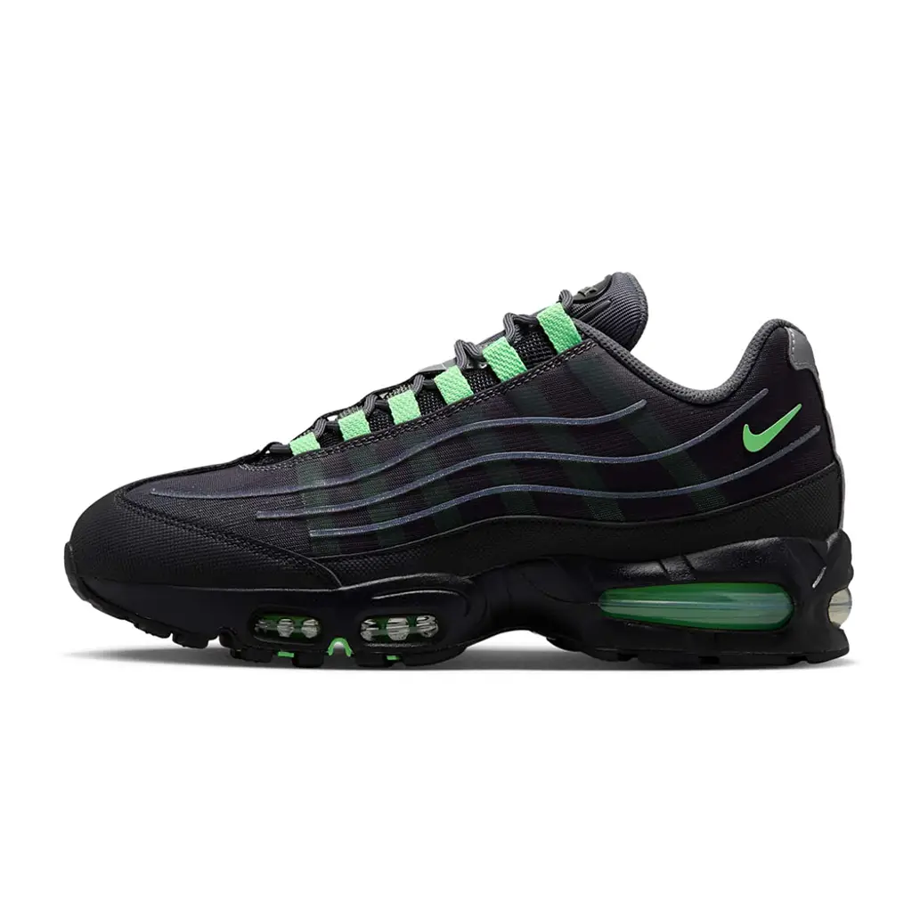 Nike Air Max 95 Big Bubble Black Illusion Green Nike Air Max 95 Big Bubble Black Illusion Green