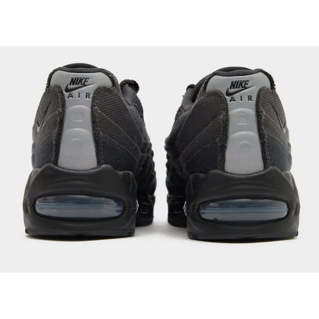 Nike Air Max 95 Black Swoosh Grey Nike Air Max 95 Black Swoosh Grey