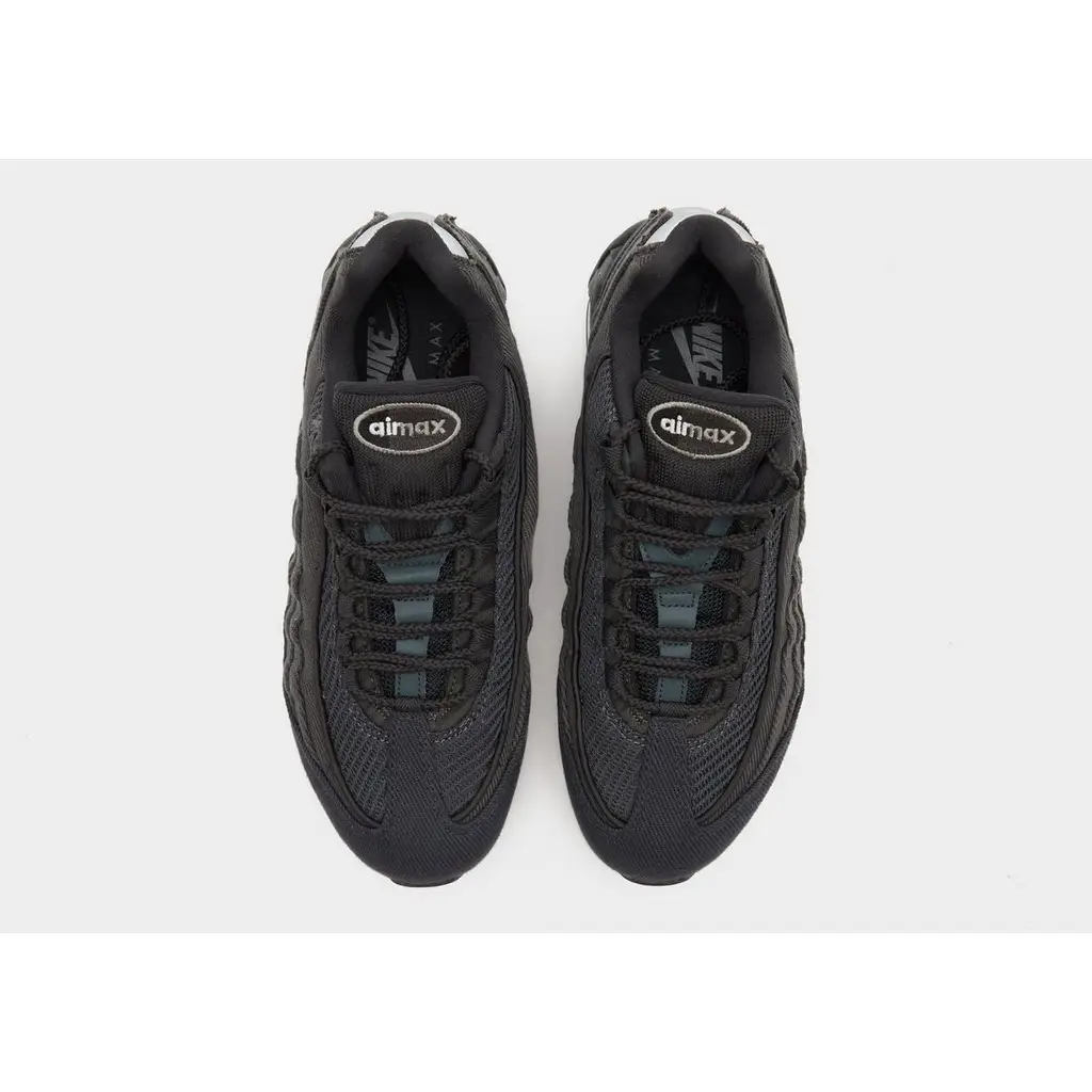 Nike Air Max 95 Black Swoosh Grey Nike Air Max 95 Black Swoosh Grey