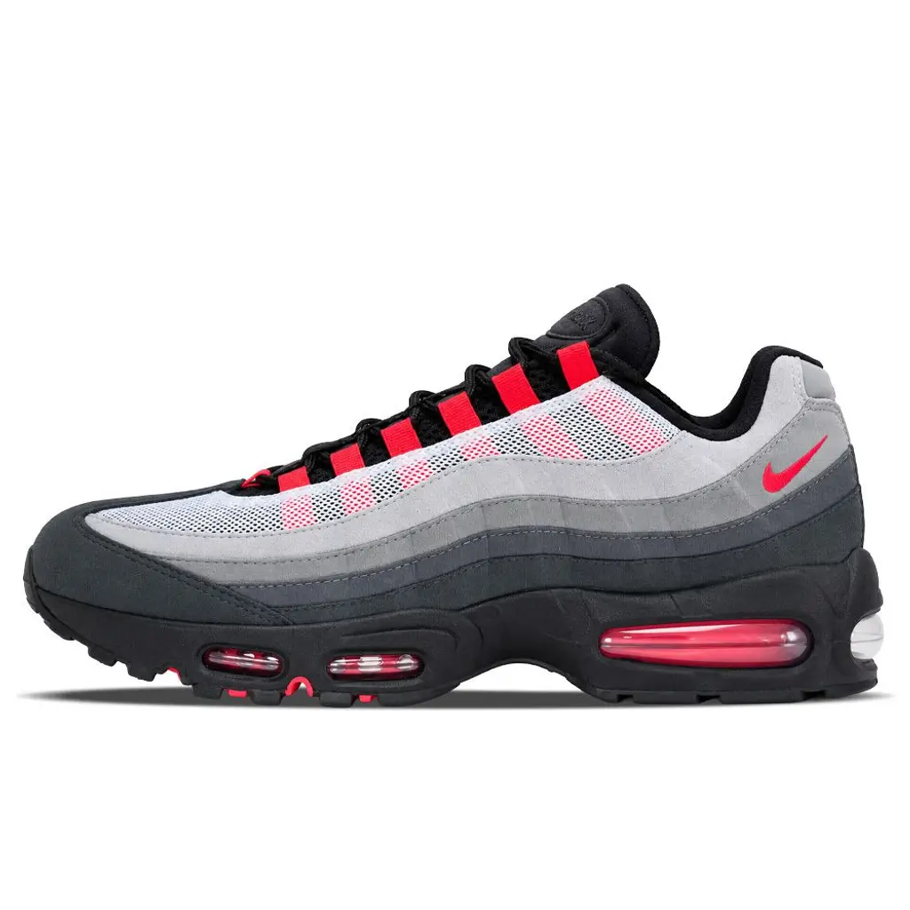 Nike Air Max 95 Black OG Tongue Red Nike Air Max 95 Black OG Tongue Red