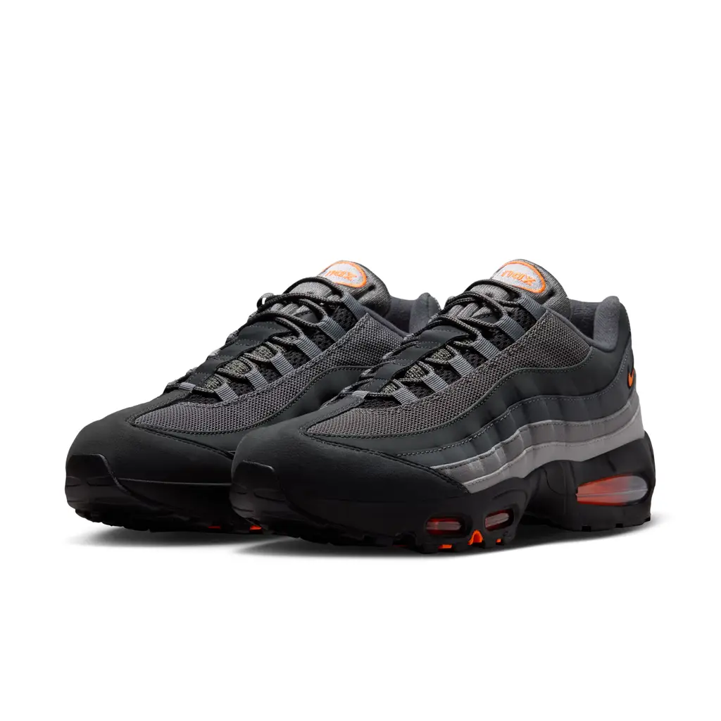 Nike Air Max 95 Black Total Orange Nike Air Max 95 Black Total Orange