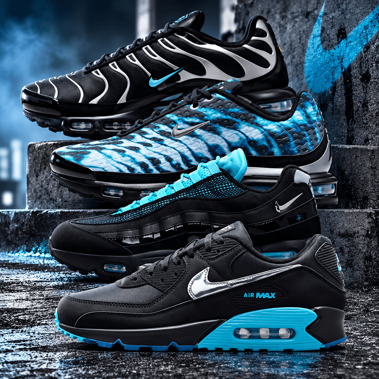 Nike Scorpion Pack Brings Aggressive New Look to Air Max