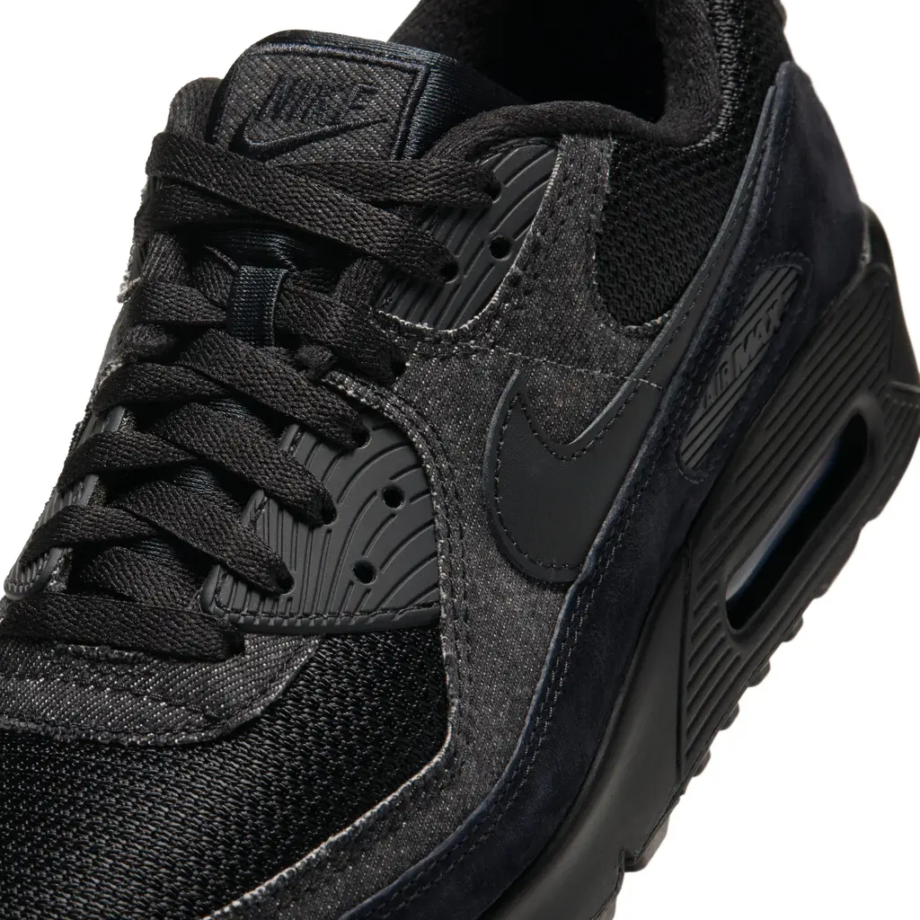 Nike Air Max 90 Black Denim Nike Air Max 90 Black Denim