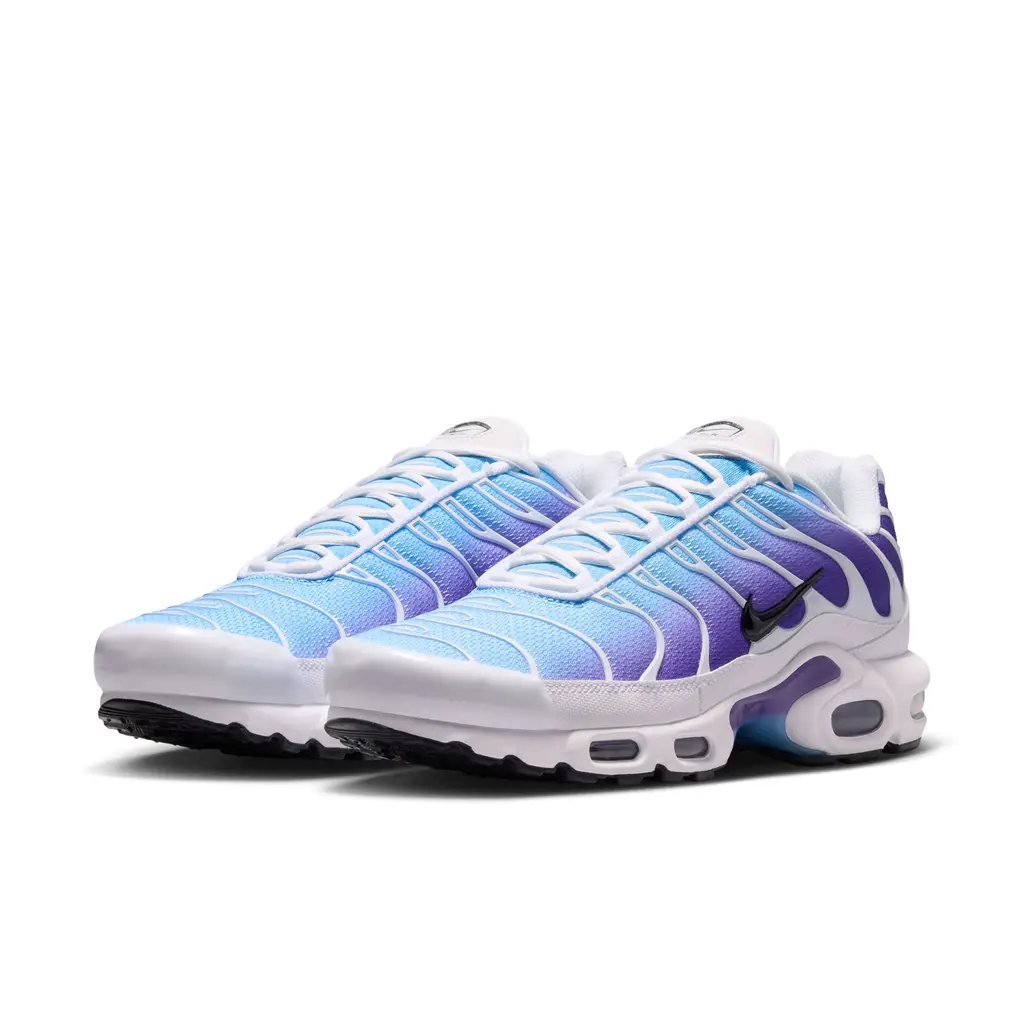 Nike TN Air Max Plus White Gradient Blue Nike TN Air Max Plus White Gradient Blue