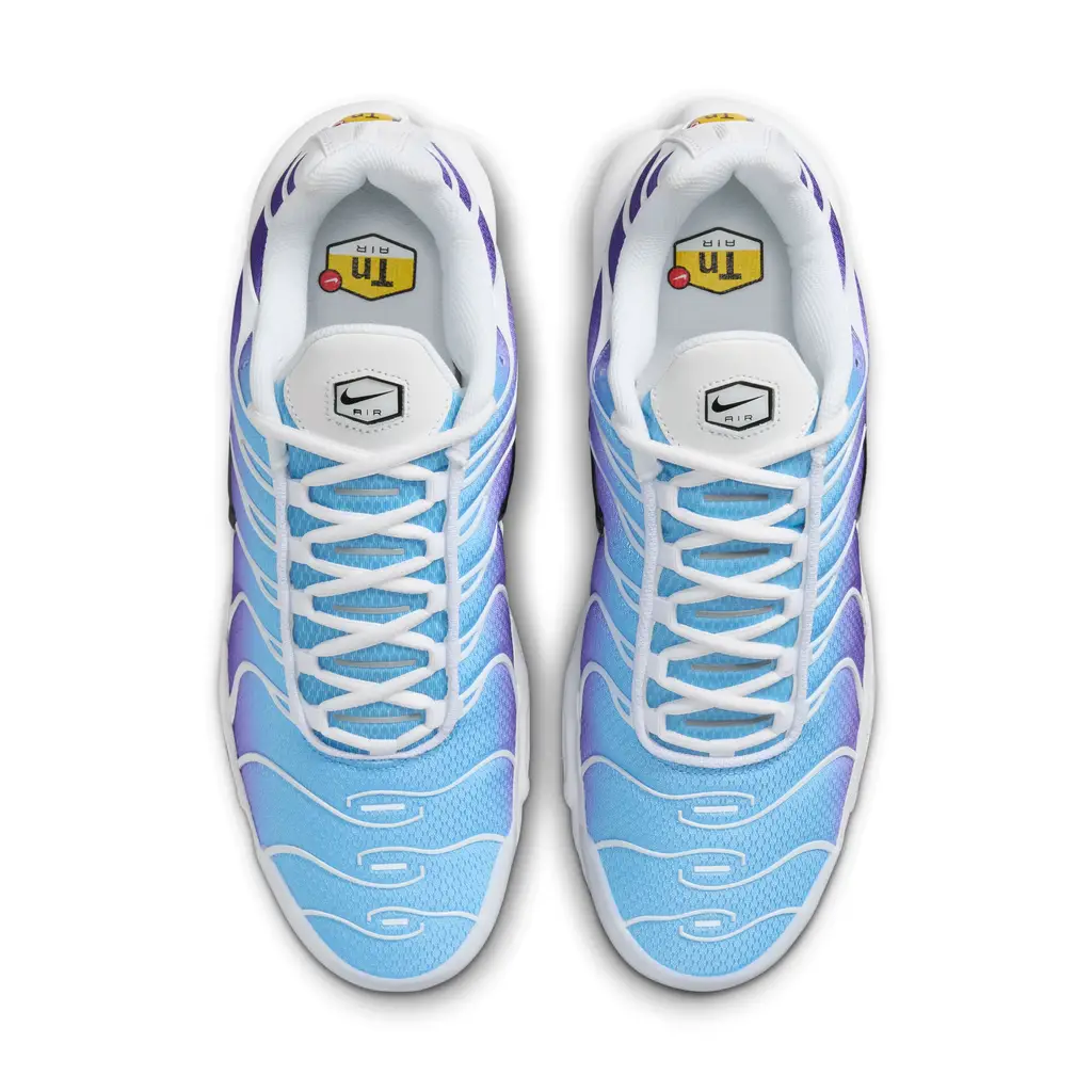 Nike TN Air Max Plus White Gradient Blue Nike TN Air Max Plus White Gradient Blue