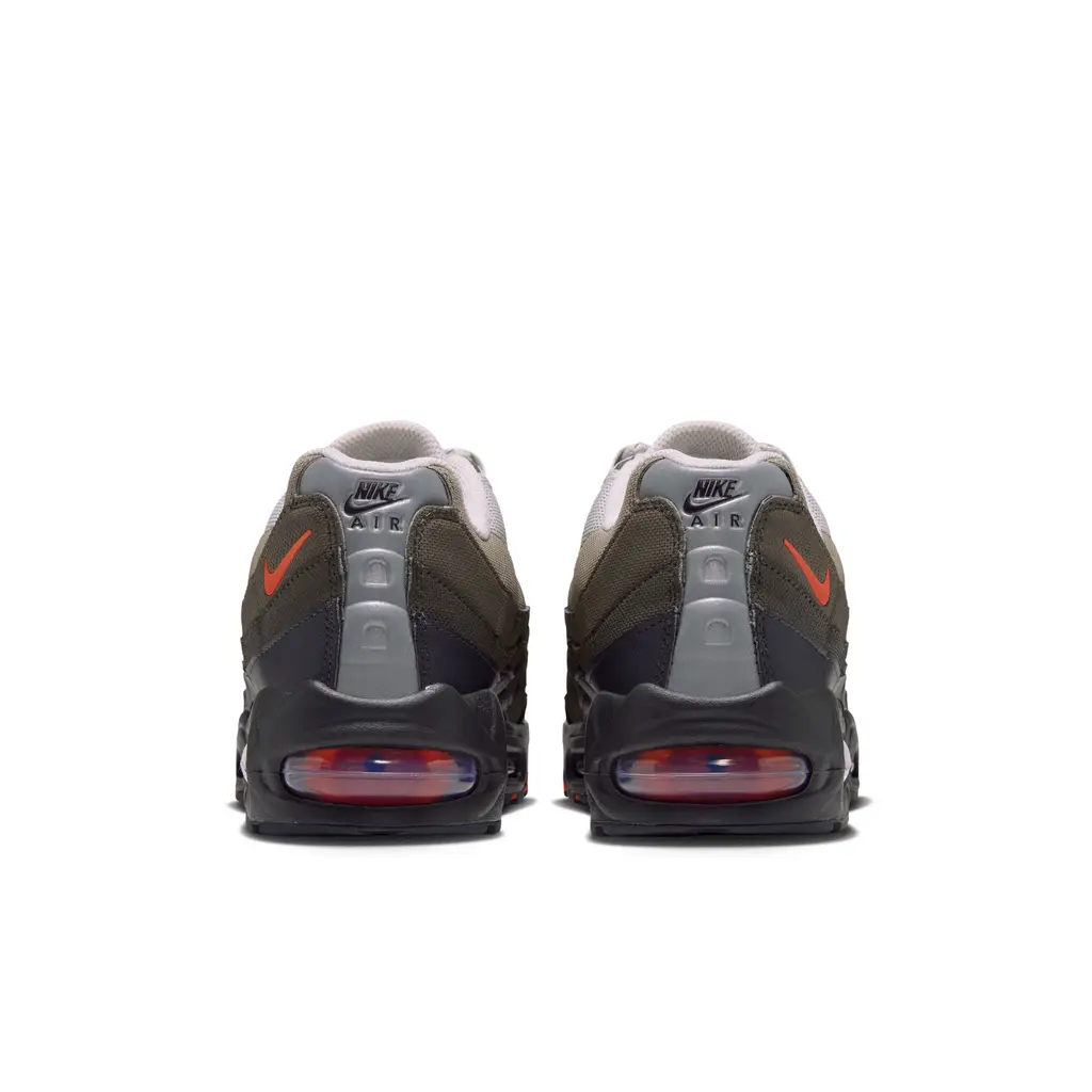 Nike Air Max 95 Big Bubble Dark Loden Safety Orange Nike Air Max 95 Big Bubble Dark Loden Safety Orange