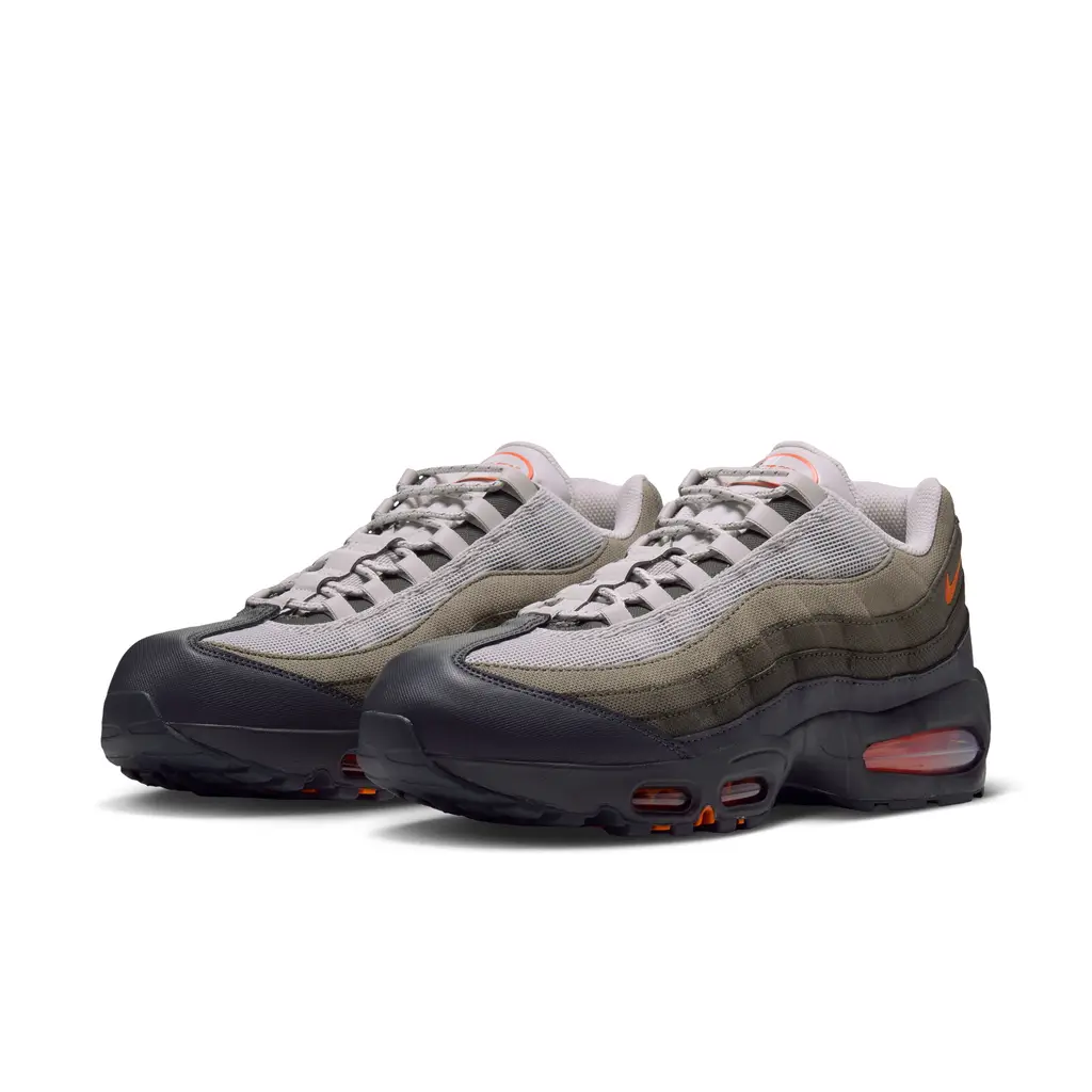 Nike Air Max 95 Big Bubble Dark Loden Safety Orange Nike Air Max 95 Big Bubble Dark Loden Safety Orange